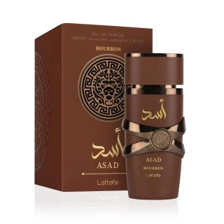 asad bourbon, asad bourbon lattafa, parfum homme, parfum boisé, parfum épicé, parfum oriental, parfum intense, parfum masculin,