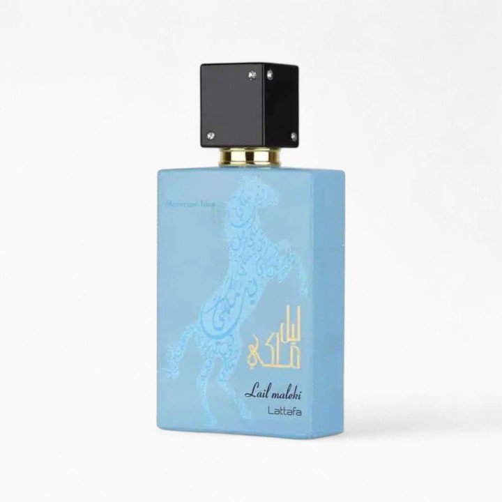 lail maleki moroccan blue, parfum marocain, parfum mixte, parfum oriental, parfum frais, parfum boisé, parfum musqué, parfum uni